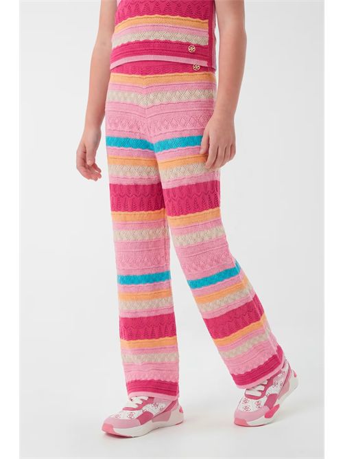 Pantaloni palazzo all'uncinetto GUESS | J6GB04Z5480/S40Q